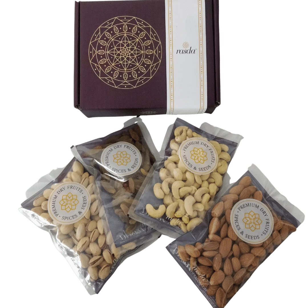 Luxury Ruha Dry Fruits Gift Box – Healthy Gourmet Gift Pack Perfect for Special Occasions