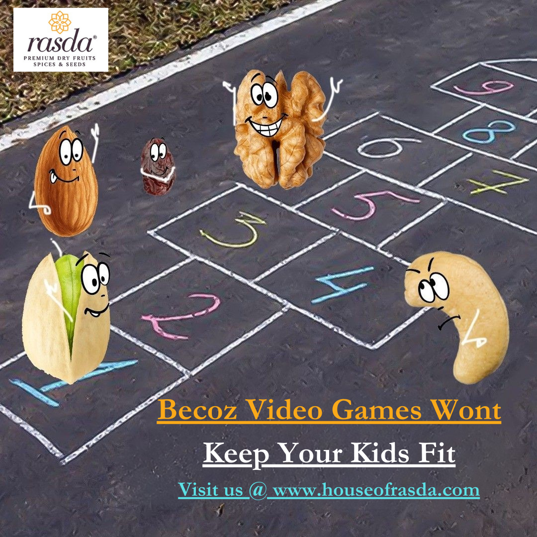 Premium almonds and raisins for children’s healthy growth – House of Rasda