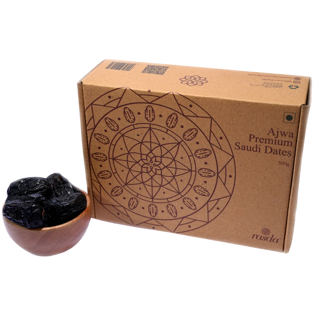 Saudi Arabia Premium Ajwa Dates elegant gift box soft chewy dates rich in nutrients and antioxidants