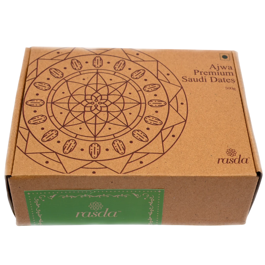 Ajwa Dates Saudi Arabia Premium box soft rich flavor natural dry fruits high in potassium