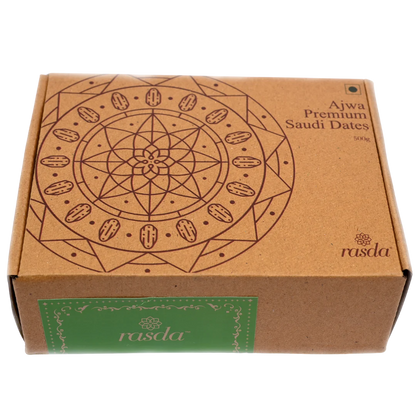 Ajwa Dates Saudi Arabia Premium box soft rich flavor natural dry fruits high in potassium