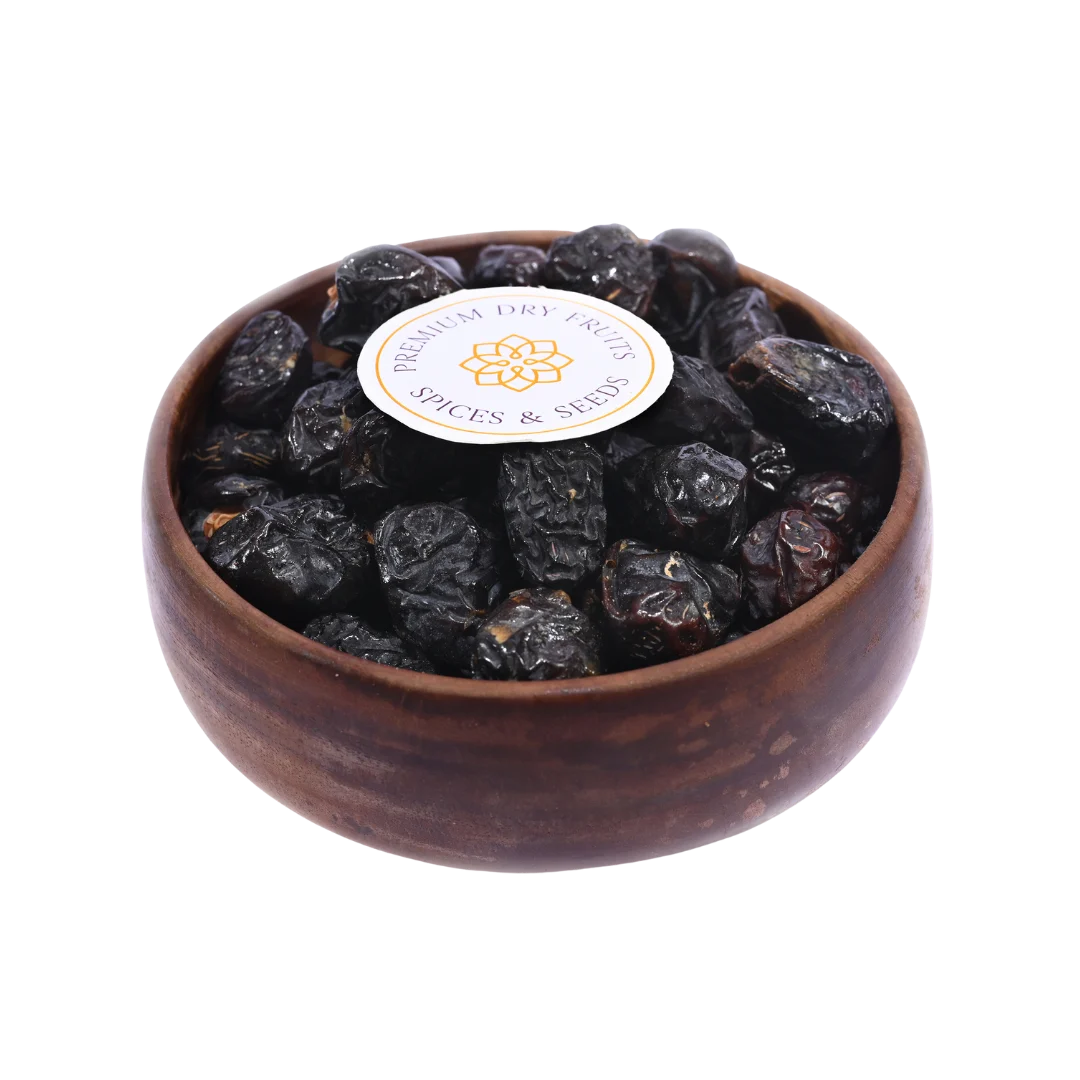 Ajwa Dates Saudi Arabia Select in wooden bowl soft sweet natural dates rich in fiber and energy
