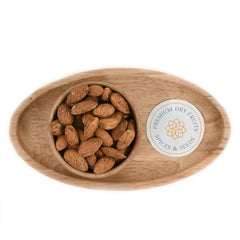 Get the highest quality, premium handpicked flavored almonds chilly garlic spiced from House of Rasda