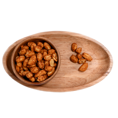 Barbeque Peanuts Combines the rich nuttiness of peanuts with smoky barbecue flavor.