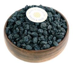 Black Raisins seedless are low-calorie dried fruits and contain antioxidants, fiber, and minerals