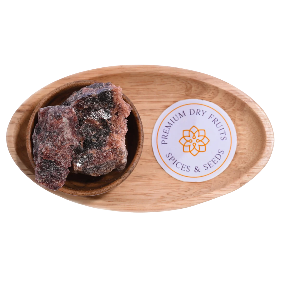 Pure black rock salt or kaala namak premium quality spice for Indian recipes