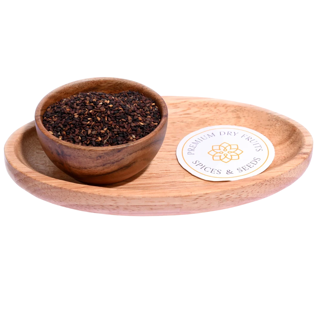 Premium Black Sesame Seeds Kaala Til Natural Superfood Rich in Calcium and Iron