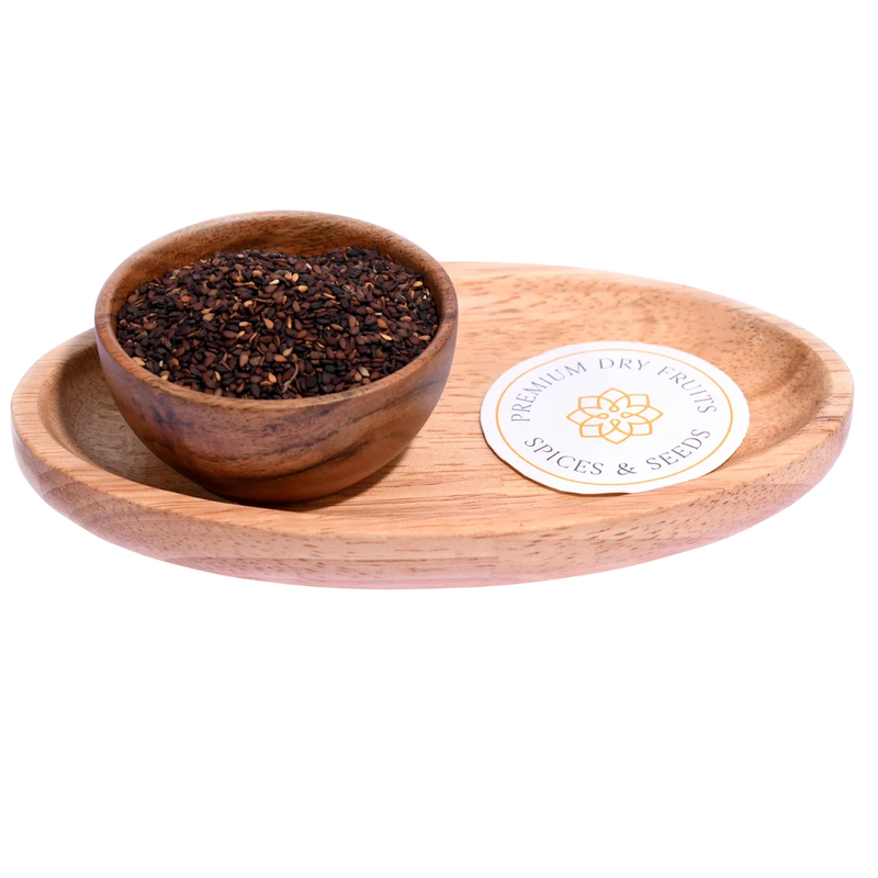 Premium Black Sesame Seeds Kaala Til Natural Superfood Rich in Calcium and Iron