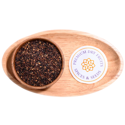 Organic Kaala Til Pure Black Sesame Seeds Healthy Seeds for Cooking and Chutneys