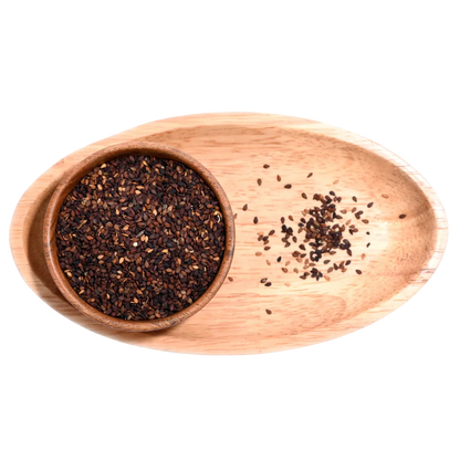 Natural Kaala Til Fresh Black Sesame Seeds Nutty Flavor Rich Source of Nutrients