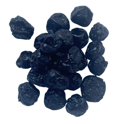 Premium Dried Blueberries Whole Apple Juice Infused close up
