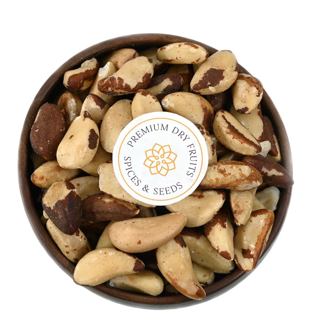 Premium Jumbo Brazil Nuts Healthy Exotic Nuts Display
