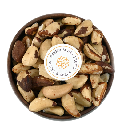 Premium Jumbo Brazil Nuts Healthy Exotic Nuts Display