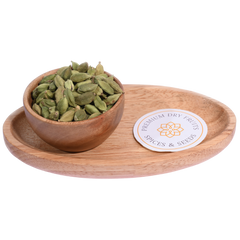 Cardamom green flavorful spice also boasts antioxidant and diuretic properties that can aid in lowering blood pressure and protecting cells from damage