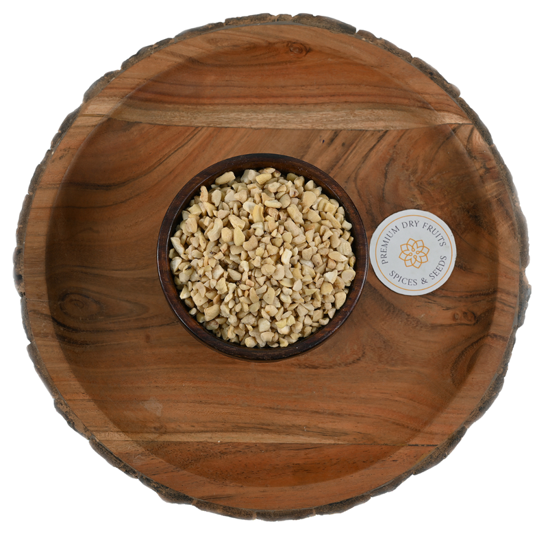 Our Cashew Nut Small Pieces contain plant protein and are an excellent source of fiber.