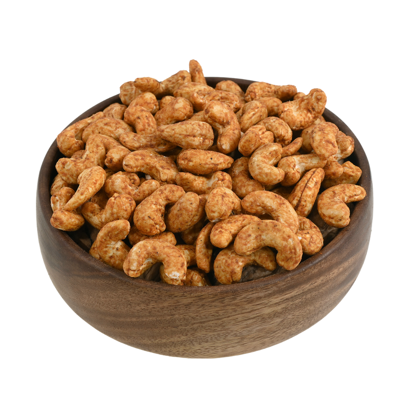 Cashew Nuts Barbeque snack provides a savory and slightly sweet flavor profile, making it a great option for parties or casual snacking, while also being rich in essential minerals.