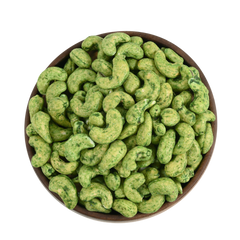 Rasda Supplies Premium Promised Quality Cashew Nuts Green Chilli Spiced also all spicy flavors cashews check on www.houseofrasda.com