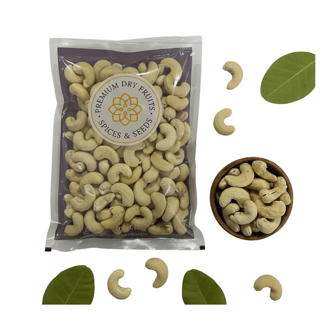 Packaged Cashew Nuts Kernels Select – Medium Whole Cashews (W210) 