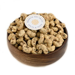 Oregano Spiced Cashew Nuts offer a guilt-free indulgence that you can enjoy anytime, anywhere
