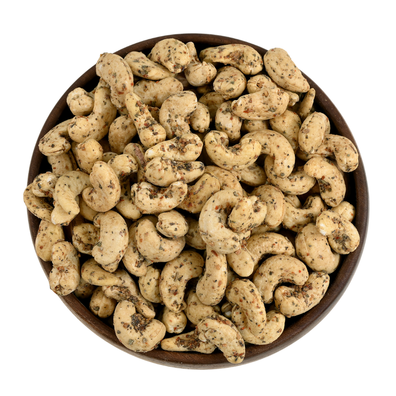 Cashew Nuts Oregano Spiced are high in protein