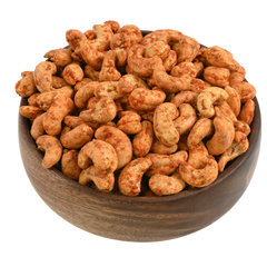 Buy Best Cashew Nuts Spiced Flavors for gifting or enjoy them as healthy nut nutty Snack. Check Cashew Nuts Red Chilli Spiced at www.houseofrasda.com