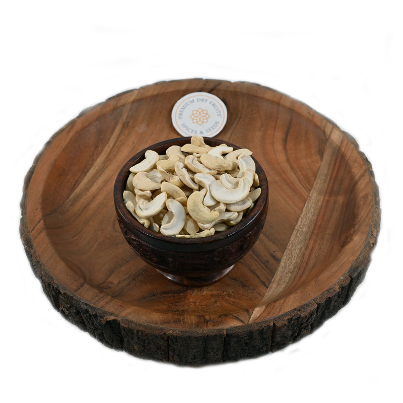 Order cashew Nuts splits of high quality online at Rasda