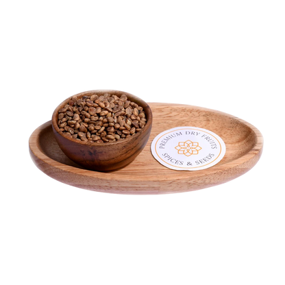 Charoli Seeds Chironji Seeds Premium Quality in Wooden Bowl
