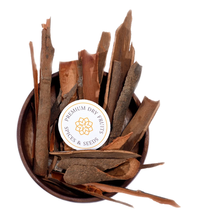 Premium cinnamon cassia or dal chini natural spice for desserts and curries