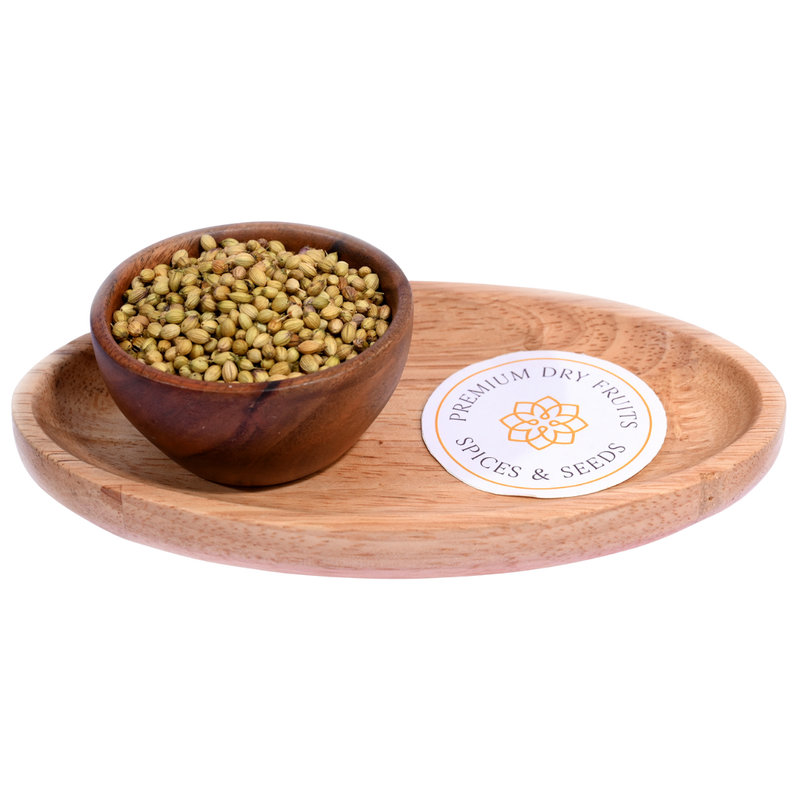 Coriander seeds have a mild, sweet aroma and a warm, mildly peppery flavor with a distinctive tang.