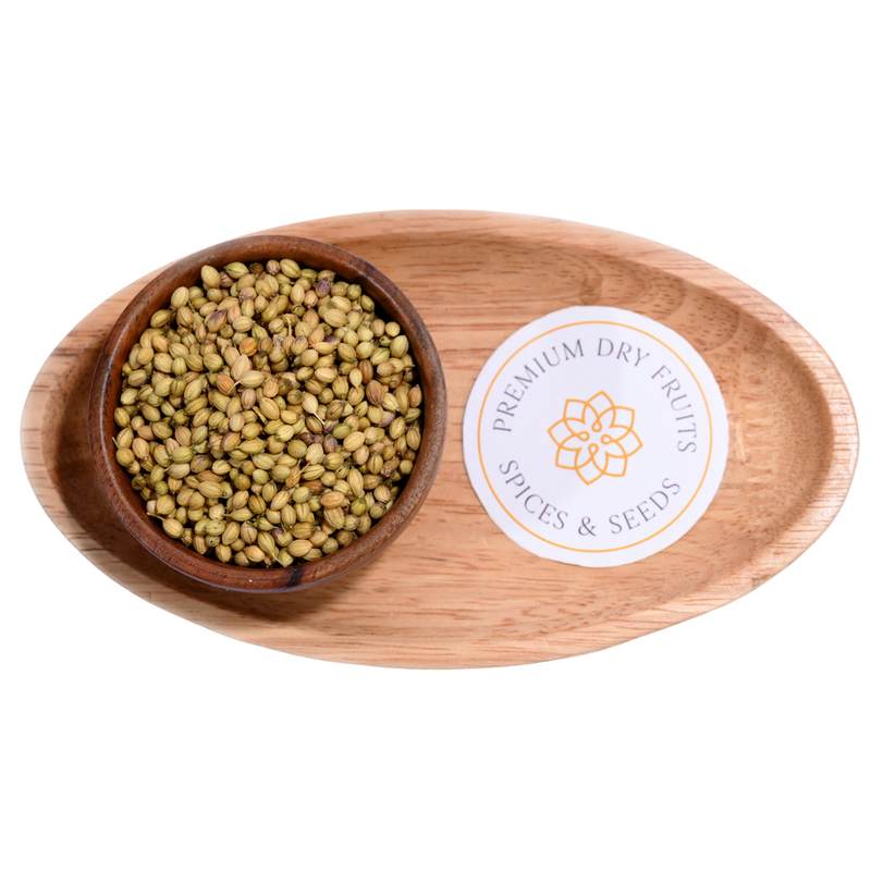 Coriander seeds are used in many dishes, including salads, curries, sandwiches, and snacks.