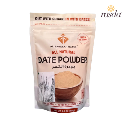 Dates Powder in Packet Natural Sweetener Healthy Sugar Substitute
