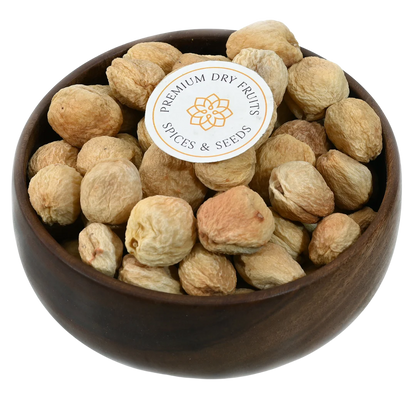 Dried Apricots Premium in wooden bowl – soft orange dried fruits rich in vitamins and fiber perfect for healthy snacking