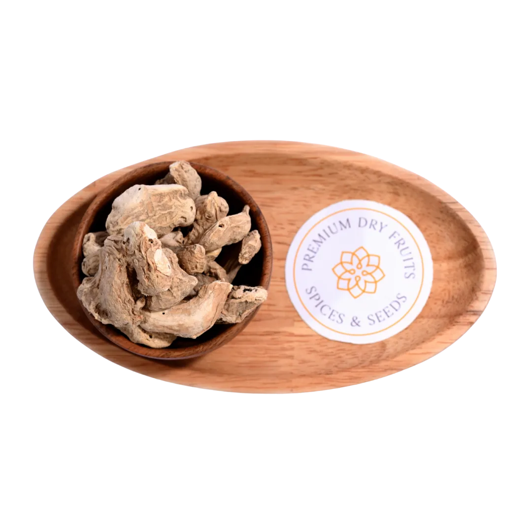 Dried Ginger or Sonth is carefully selected for purity, freshness, and authentic taste.