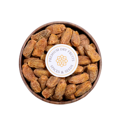 Premium Yellow Kharek Dry Dates Rich in Iron and Fiber Energy Booster