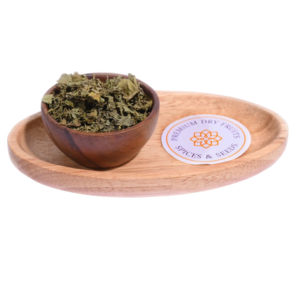 Premium Dry Fenugreek Leaves Kasuri Methi Aromatic Indian Herb for Cooking and Seasoning