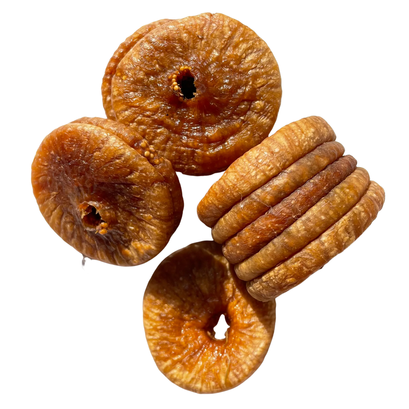 Dry Figs Premium Anjeer displayed emphasizing their organic look and quality.