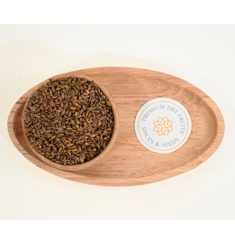 Flax seeds Salted to perfection, these are crisp, nutty and serve as a perfect post-meal digestive mouth freshener.