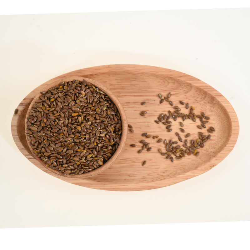Flax Seeds Salted their crunchy texture makes them an excellent snack for prolonged chewing pleasure. 