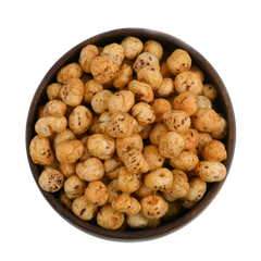 Fox Nuts Achari Masti Makhanas are gluten-free and packed with protein, making them a wholesome snack option