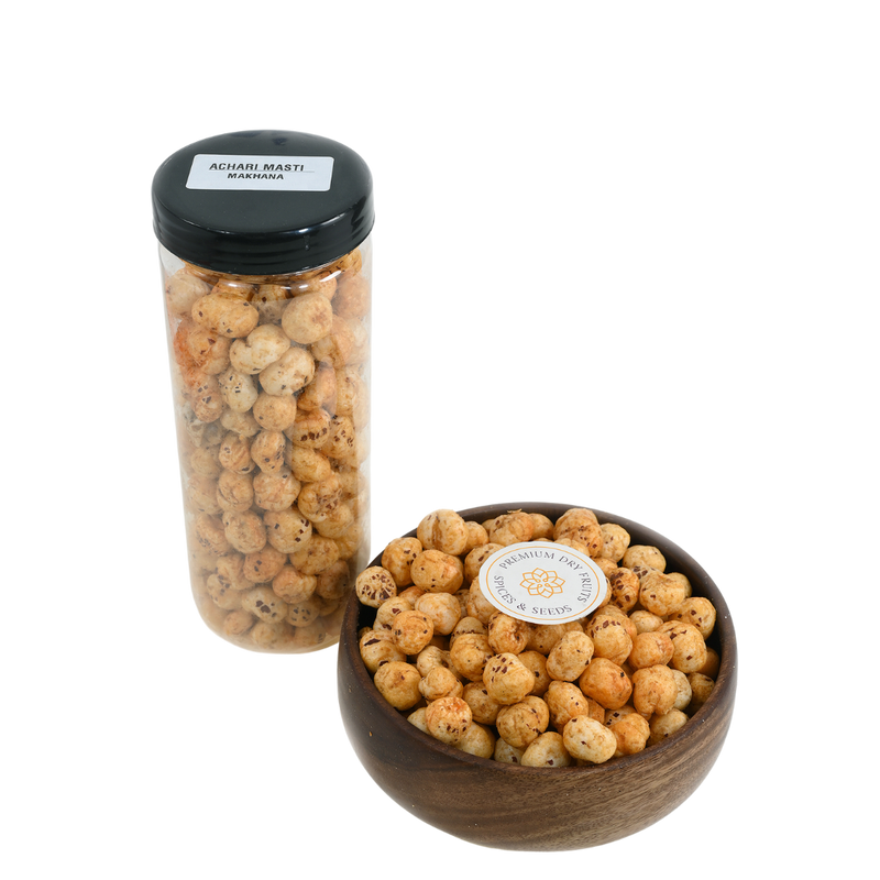 Fox Nuts Achari Masti is sure to satisfy your cravings for something savoury and delicious.