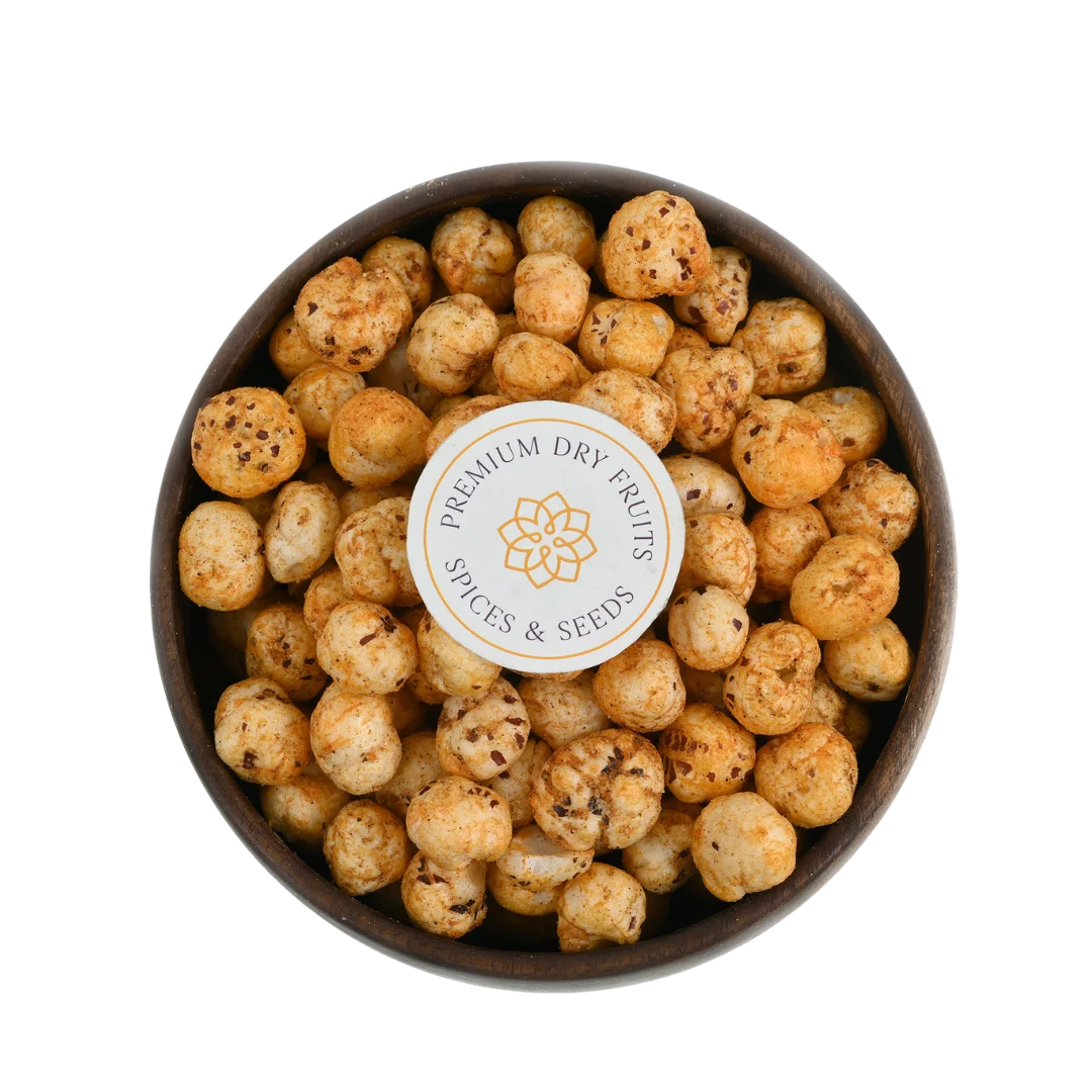 Roasted Makhana Barbeque Blast Flavor – Crunchy Fox Nuts Savory Snack