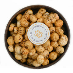 Embrace the goodness of Fox Nuts Chilli Garlic ancient treasures and elevate your snacking experience