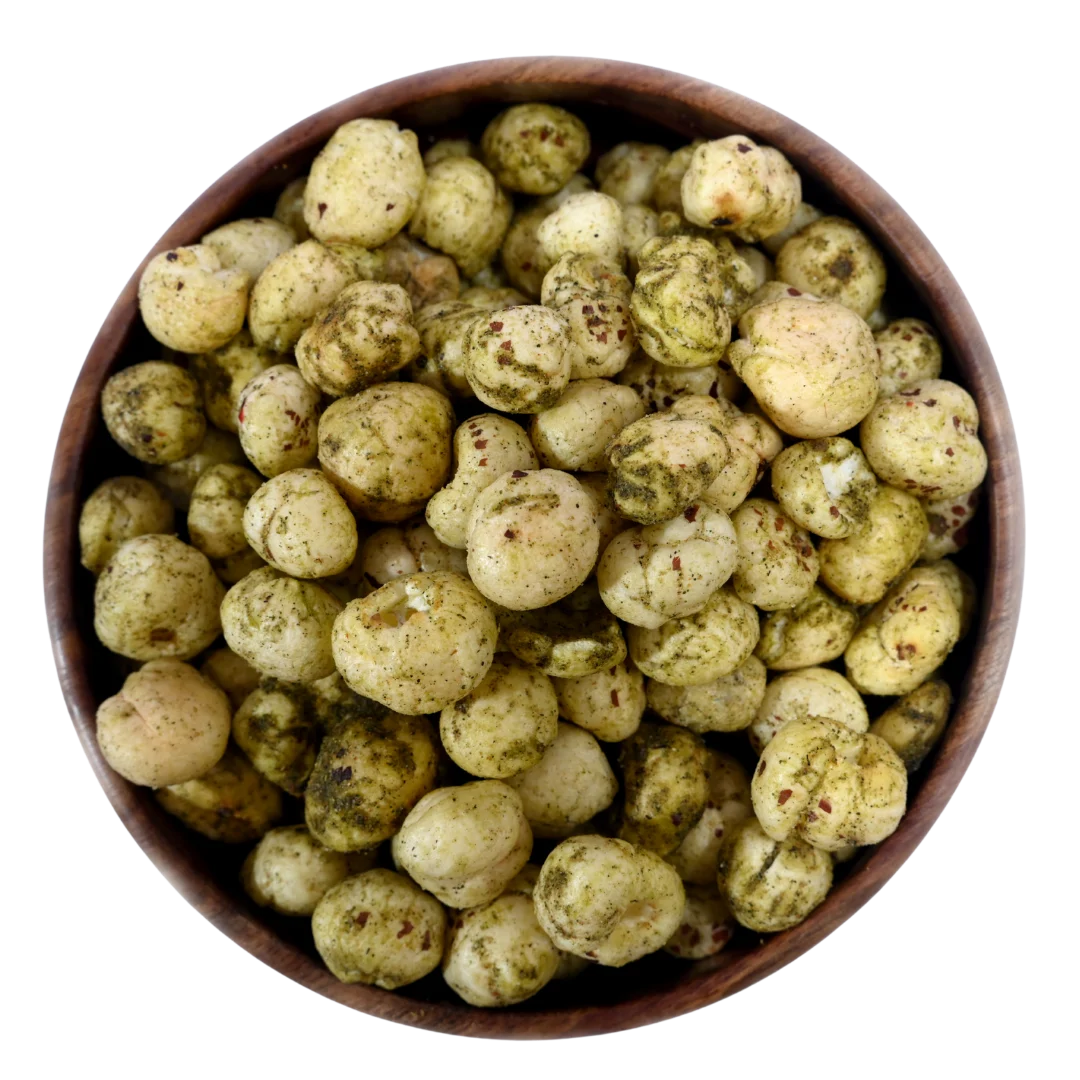 Fox Nuts Minty Pudina Makhana – Premium roasted makhana infused with aromatic mint and herbs