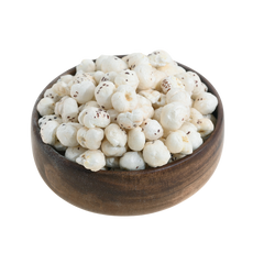Makhana is a popular snack option. Makhana, also known as fox nuts or lotus seeds