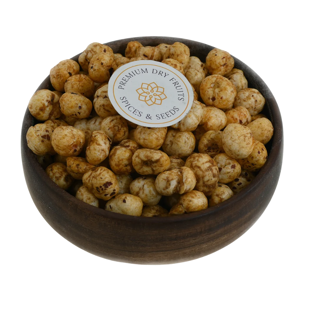 Punjabi Tadka Fox Nuts or Makhana – Premium Roasted Crunchy Snack with Spicy Desi Flavor