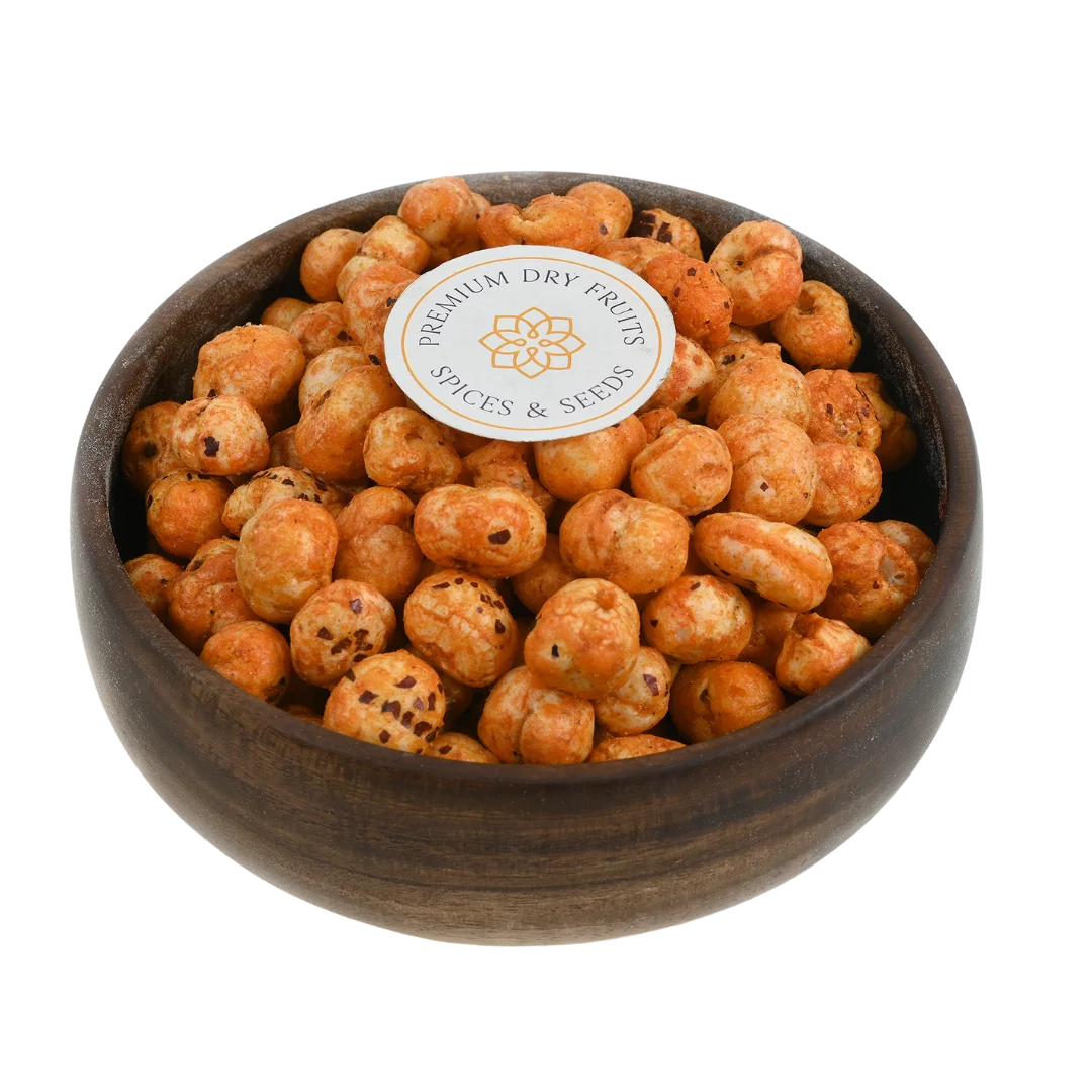 Red Chilli Fox Nuts or Makhana – Premium Roasted Spicy Snack Rich in Protein