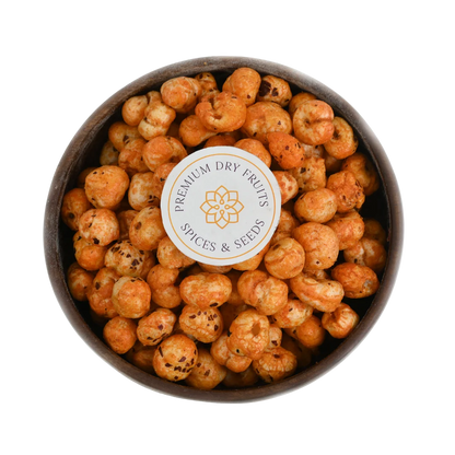Roasted Makhana Red Chilli Flavor – Hot and Crunchy Fox Nuts Savory Snack