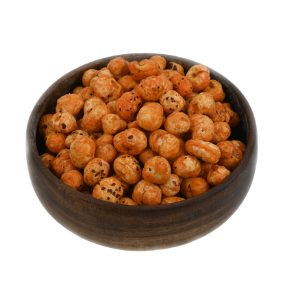 Premium Red Chilli Flavoured Fox Nuts Makhana – Spicy Low Calorie Superfood Snack