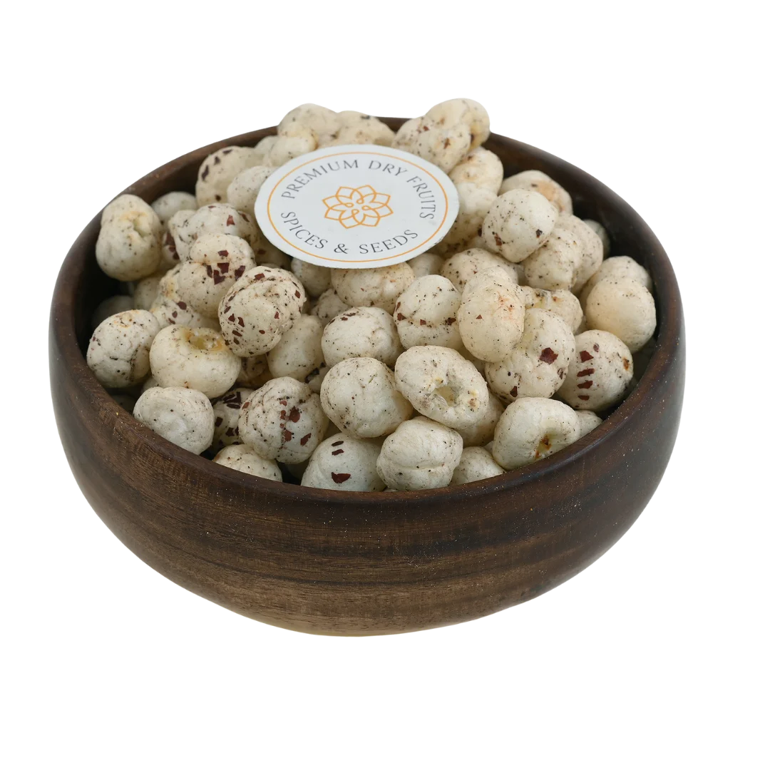 Salt and Pepper Fox Nuts or Makhana – Premium Roasted Crunchy Snack Rich in Protein
