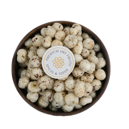 Roasted Makhana Salt & Pepper Flavor – Healthy Fox Nuts Savory Snack